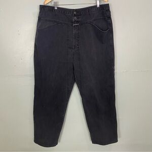 Marithe Francois Girbaud Jeans Black Size 40